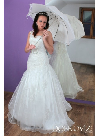 PŮJČOVNA svatební šaty s flitry