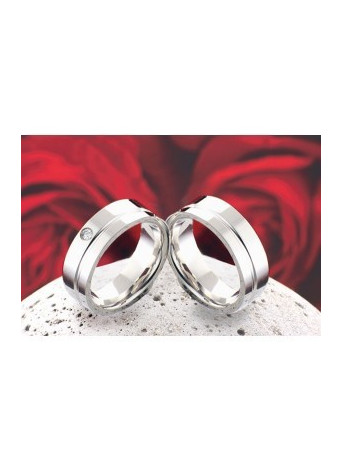 Snubní prsteny z titanu JT012