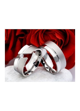 Snubní titanové prsteny JT015