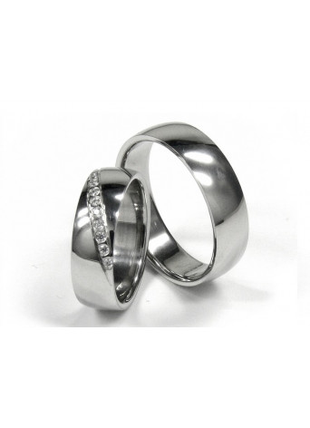 Snubní prsteny z oceli